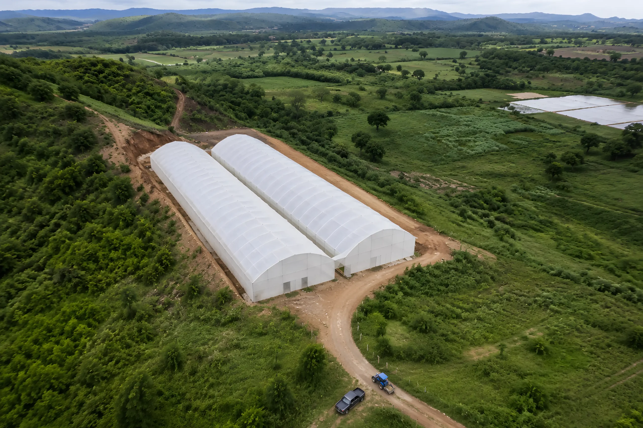 Instalaciones de Roashley vistas desde el aire