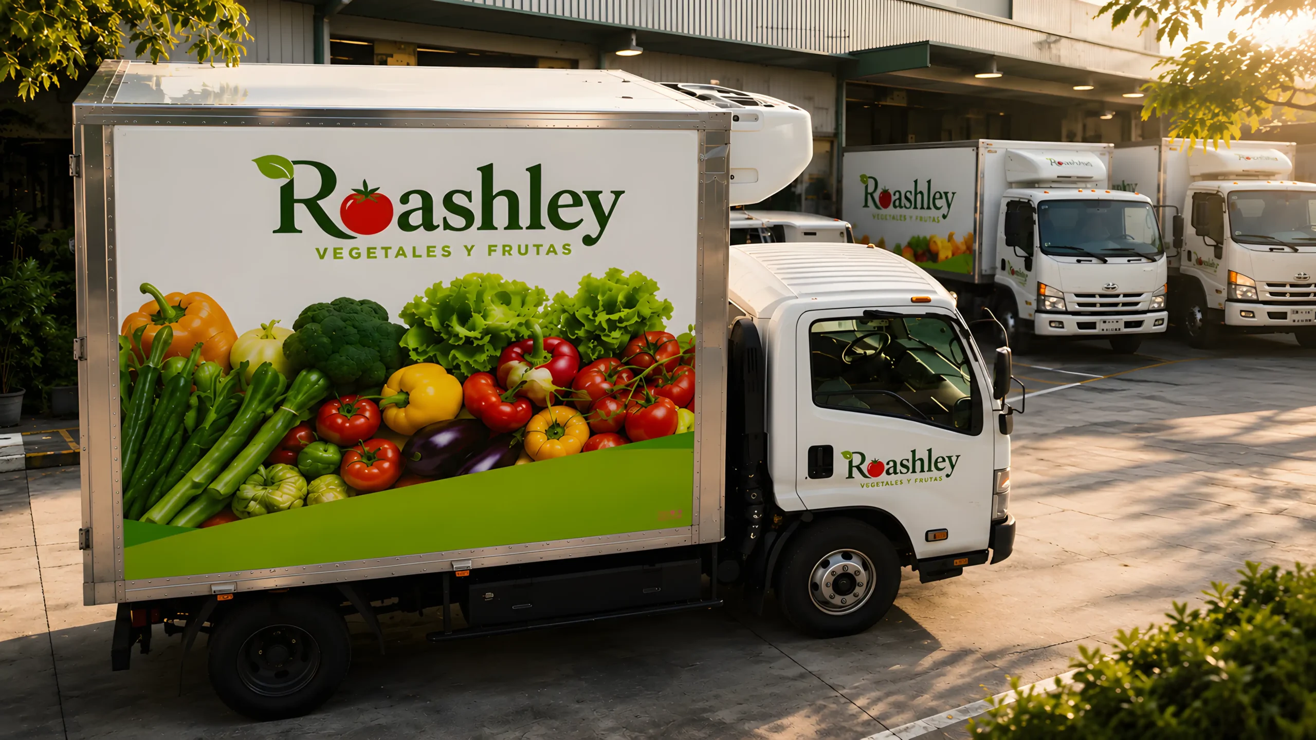 Camión propio de Roashley en carga